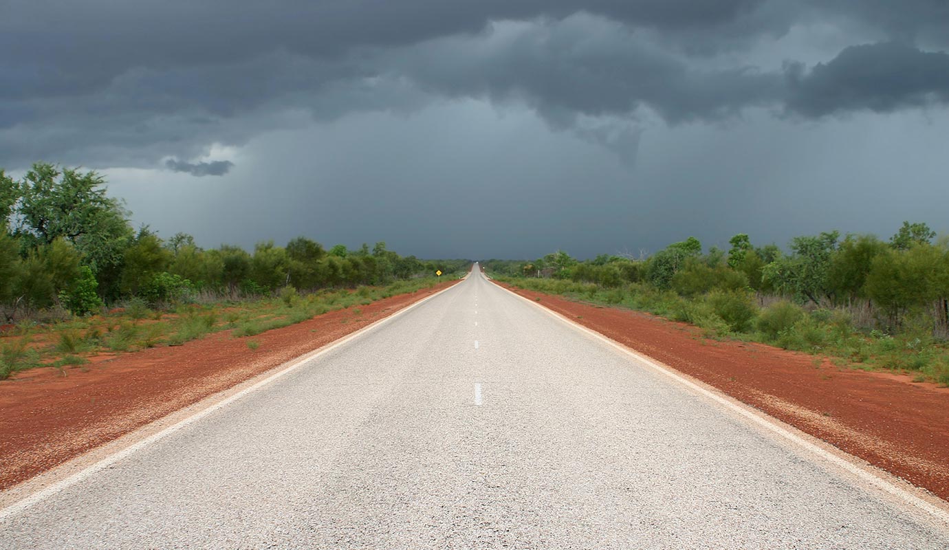 Empty road