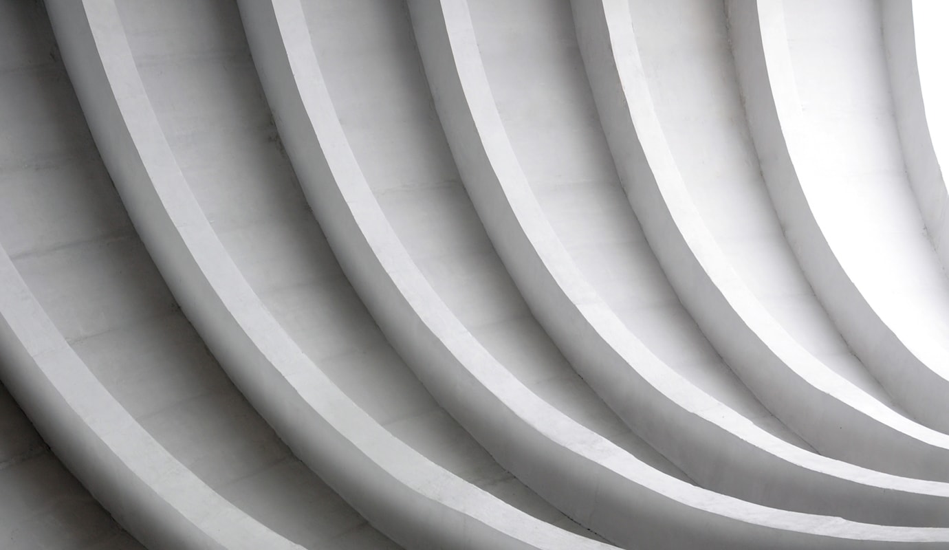 White abstract design (image)