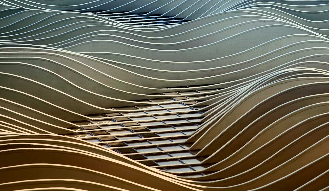 waves building balconies (image)
