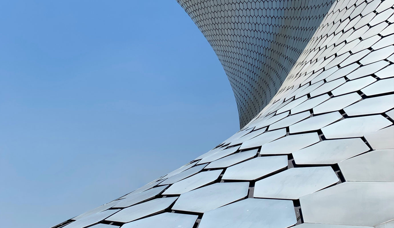 Abstract image of hexagons