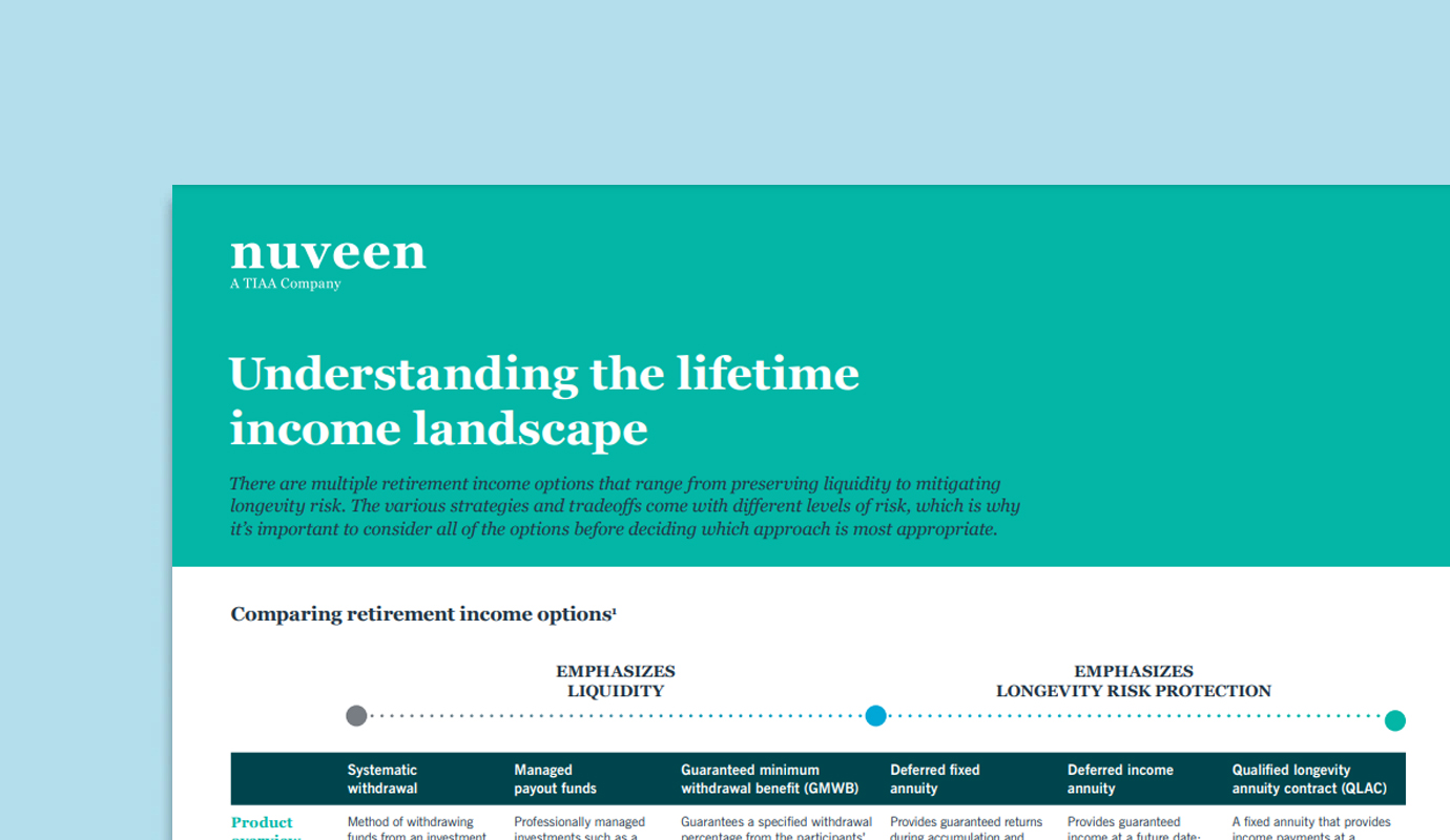 Understanding the lifetime income landscape thumbnail