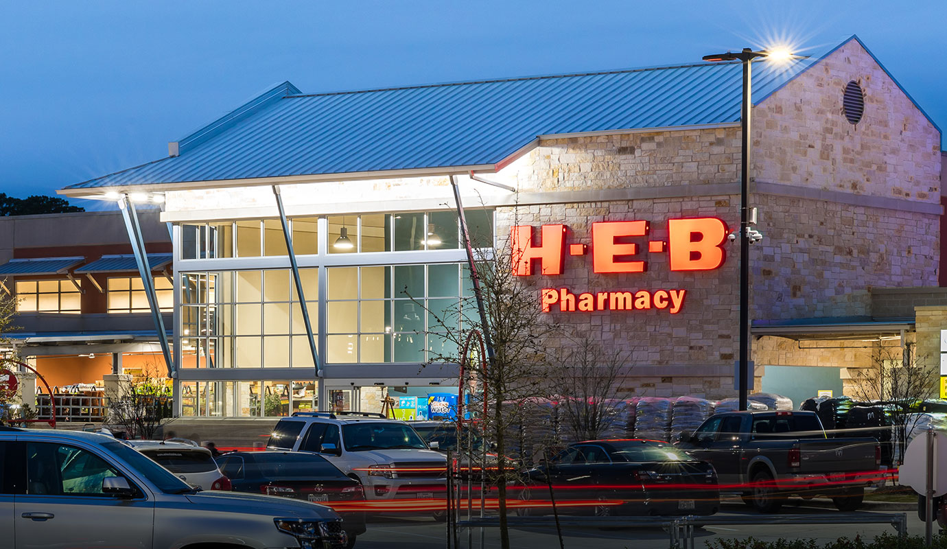 H.E.B. store in Main Street at Kingwood Houston, Texas